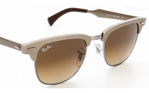 Ray-Ban Clubmaster Aluminum (RB3507 139/85 49mm) saules brilles